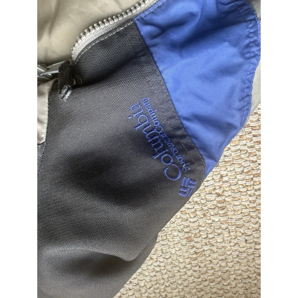 Columbia Sportswear Boulder Ridge Jacket Mens Large Gray Blue Coat - Picture 5 of 7
